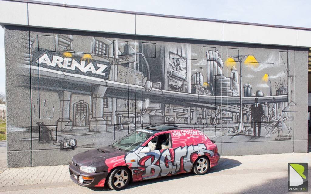 Deco-Garage-graff-voiture-street-art